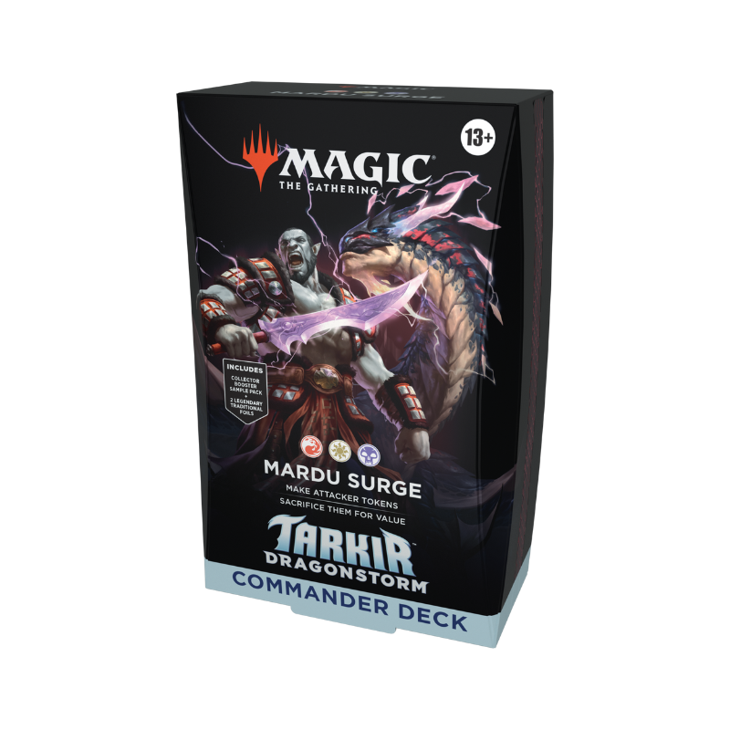 MTG TCG: Tarkir Dragonstorm - Commander Deck (Mardu Surge) The Eternal Forge