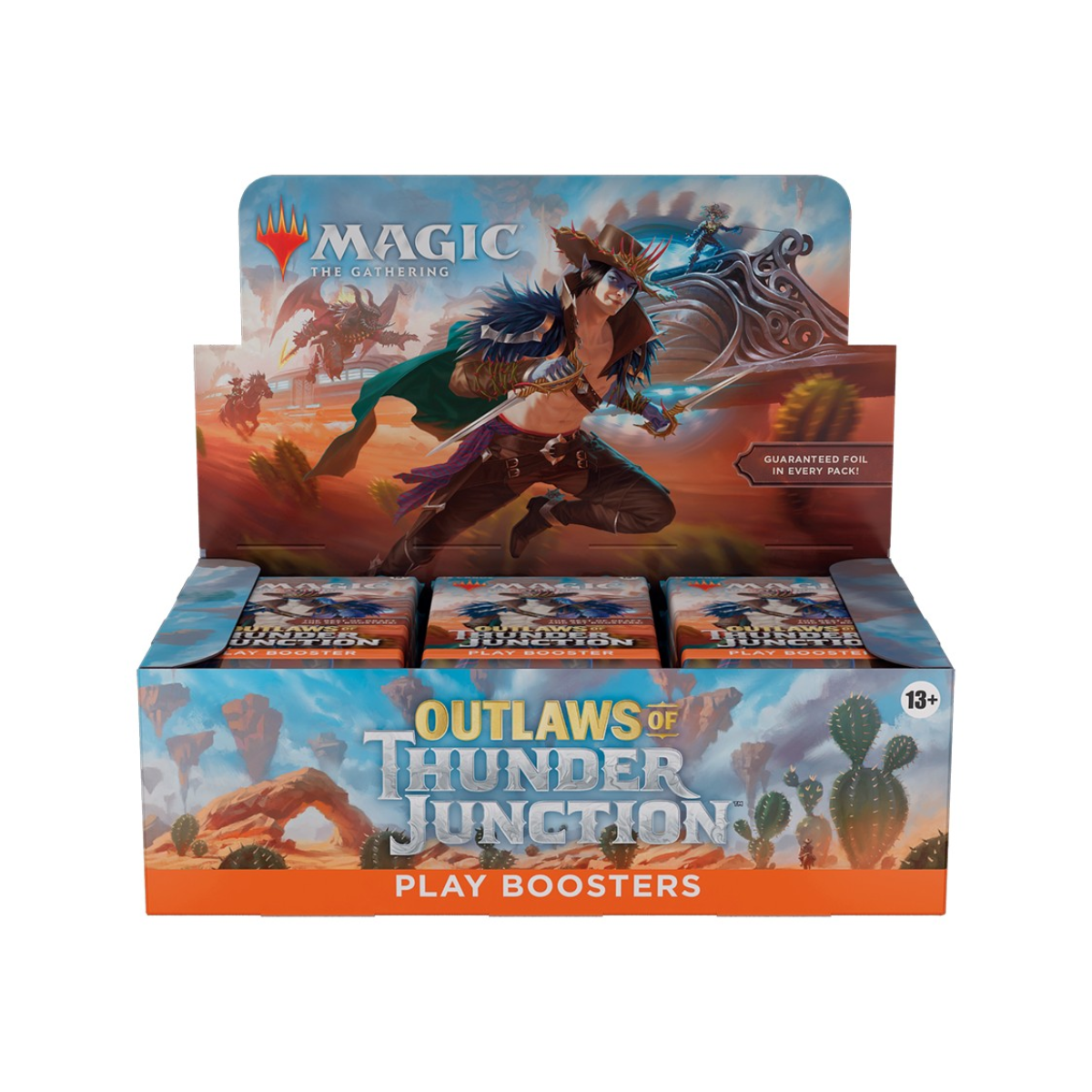 MTG TCG: Outlaws of Thunder Junction - Play Booster Display The Eternal Forge